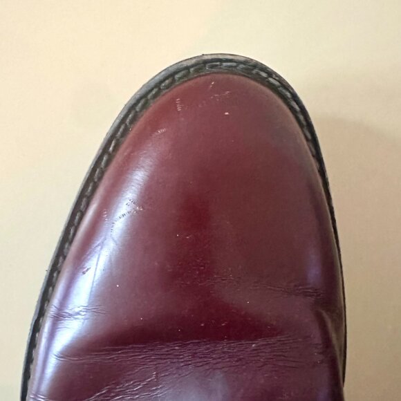 Marni Burgundy Derbies - Picture 8 of 11